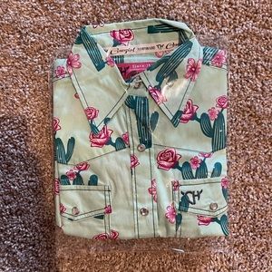 Cowgirl Hardware girls western long sleeve